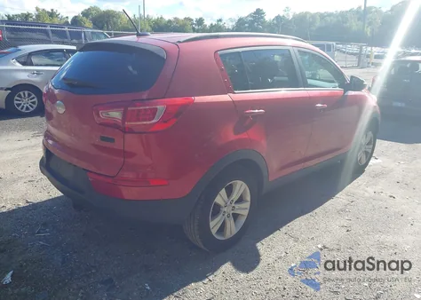 2013 Kia Sportage Lx z USA, uszkodzony, nr VIN KNDPB3A2XD7500125